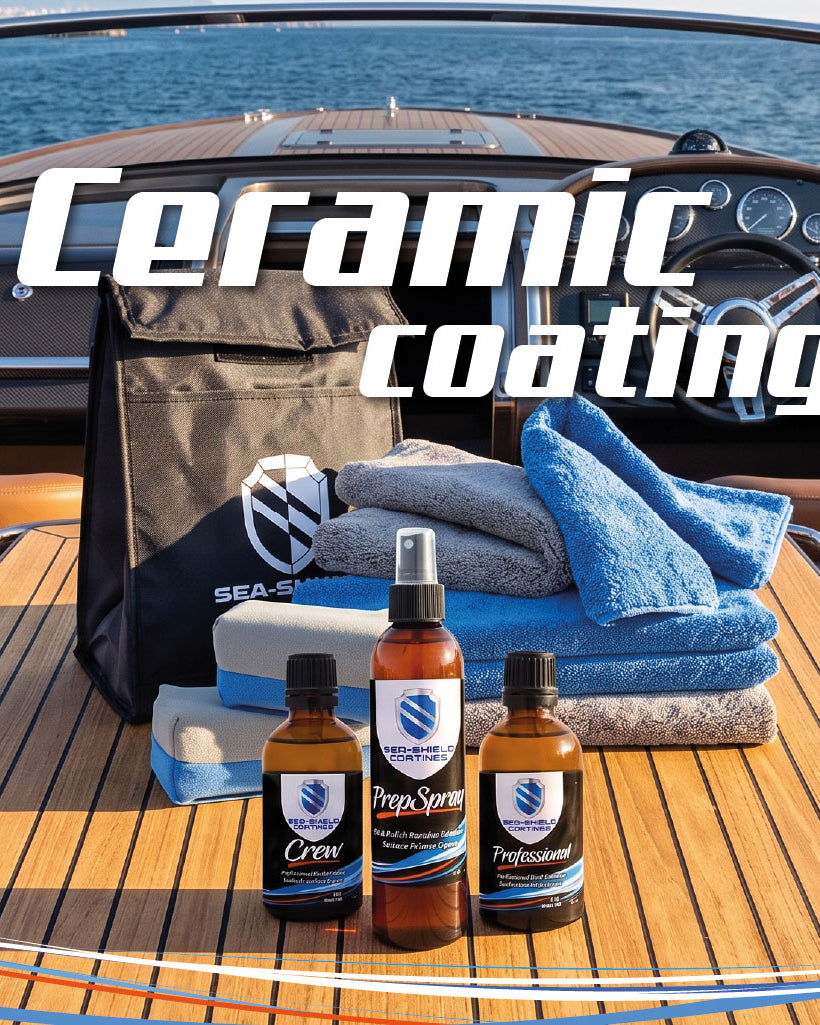 Sea-Shield ceramic coating products for boats and yachts