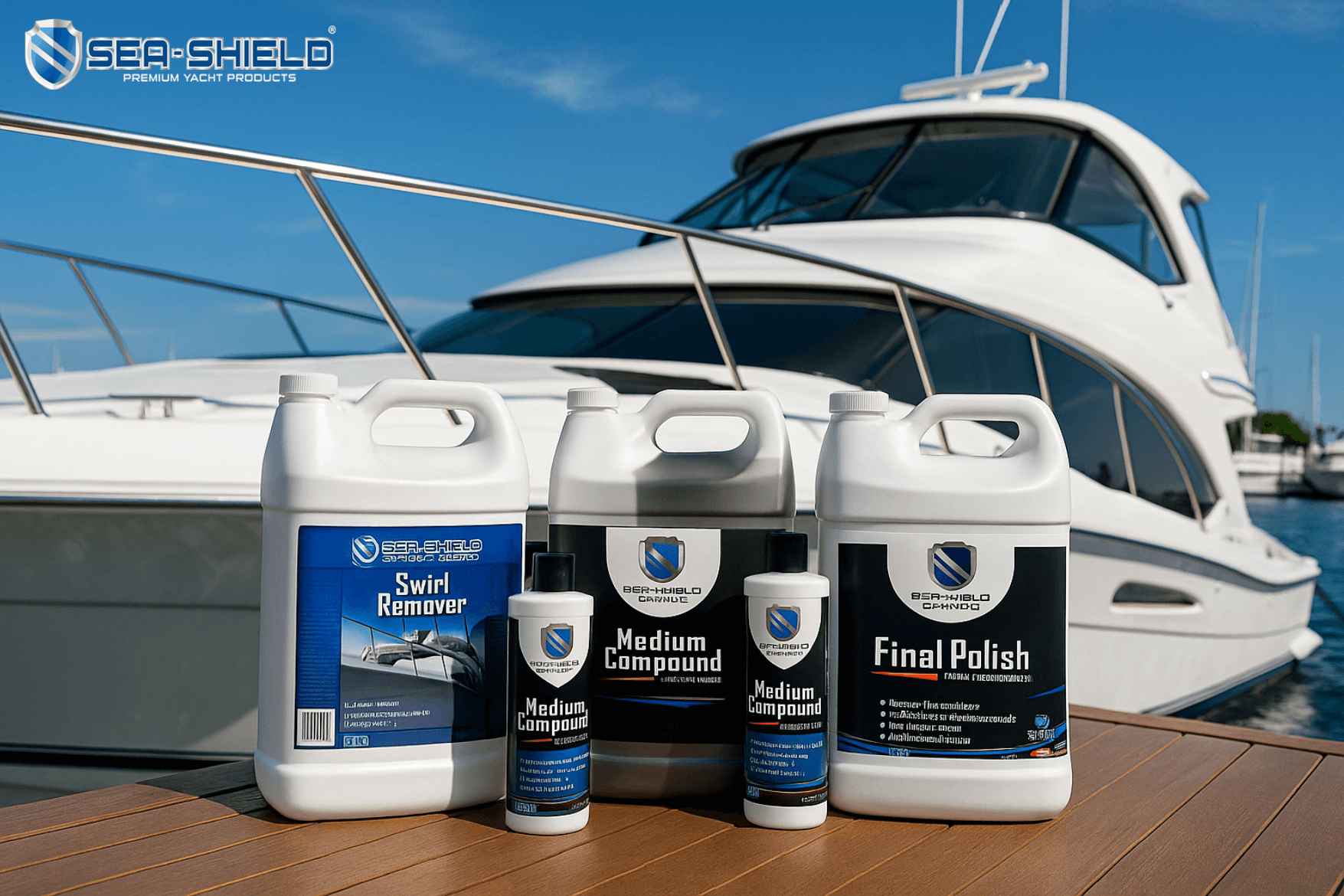 Sea-Shield marine compound for boats