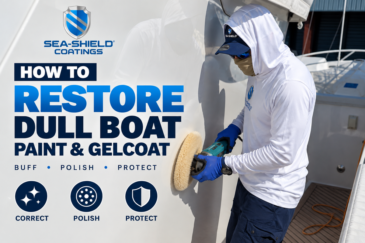 How to Buff and Restore Dull Boat Paint and Gelcoat