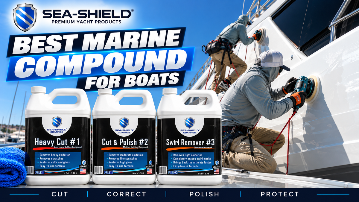 Best Marine Compound for Boats: How to Choose the Right Compound for Gelcoat & Yacht Paint