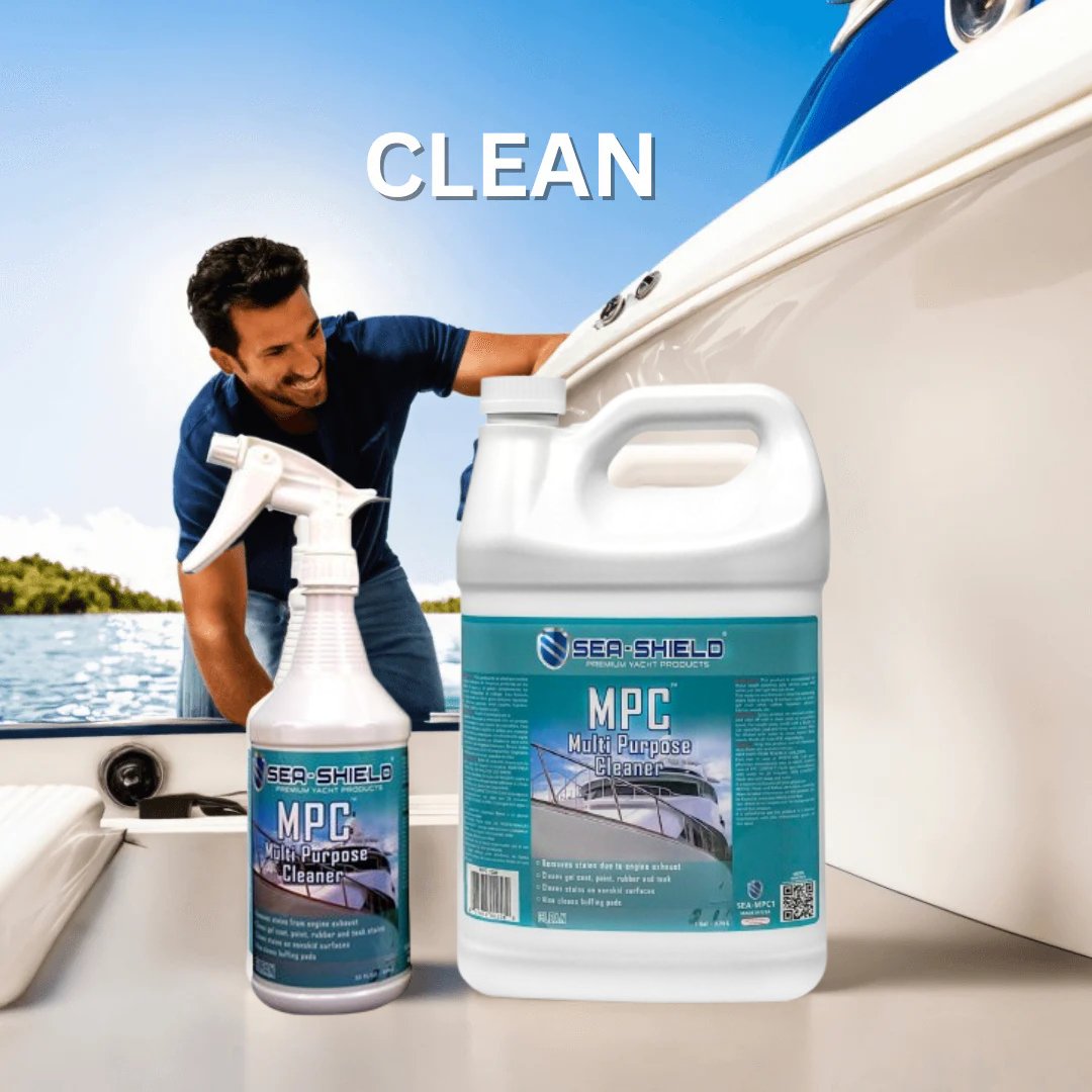Sea-Shield Premium Boat & Yacht Cleaning Products