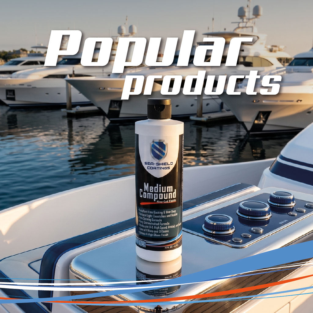 Sea-Shield popular marine polishing and coating products