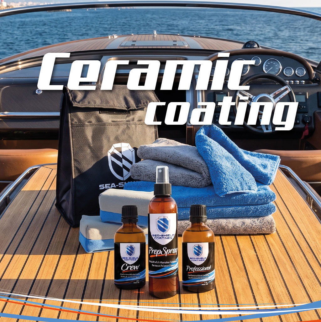 Sea-Shield ceramic coating products for boats and yachts