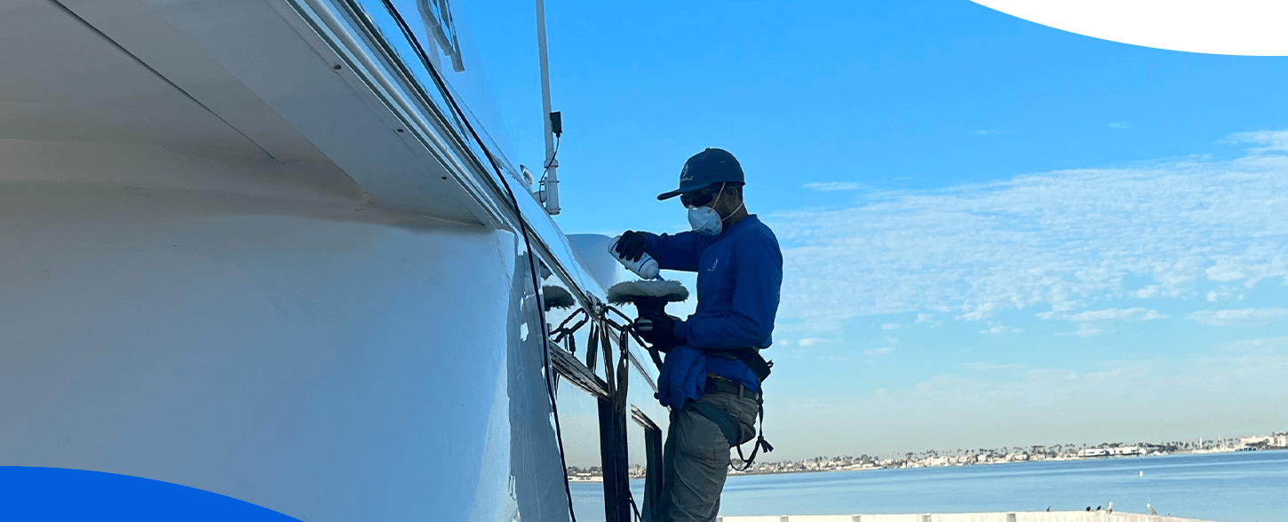 IN PALMA DE MALLORCA SEA SHIELD YACHT & BOAT PREMIUM Detailing SERVICES